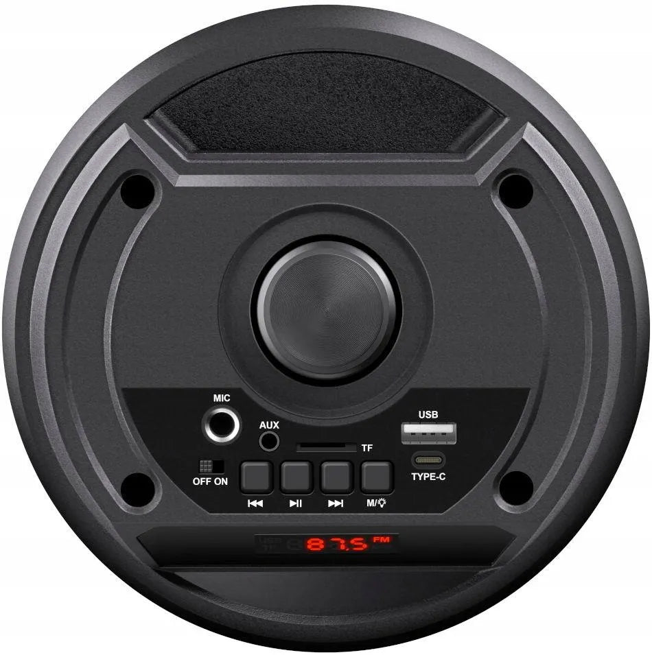 Defender CRASHBOOM 16 W „Bluetooth“ kolonėlė su karaoke, MP3, FM radiju, SD, AUX, TWS ir LED apšvietimu