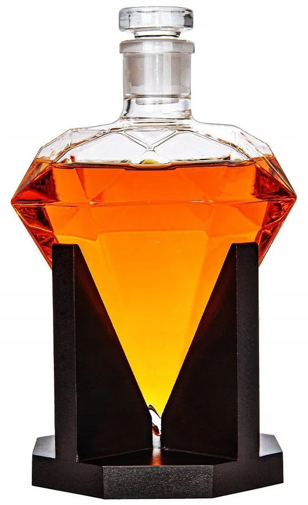DIAMOND DECANTER SET viskio grafinas – dovana jam, tėčiui, vyrui ar vyrukui