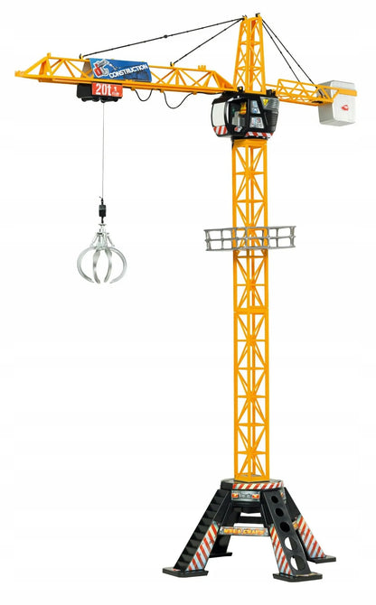 „Dickie Toys Mega Crane“ nuotoliniu būdu valdomas kranas, 120 cm