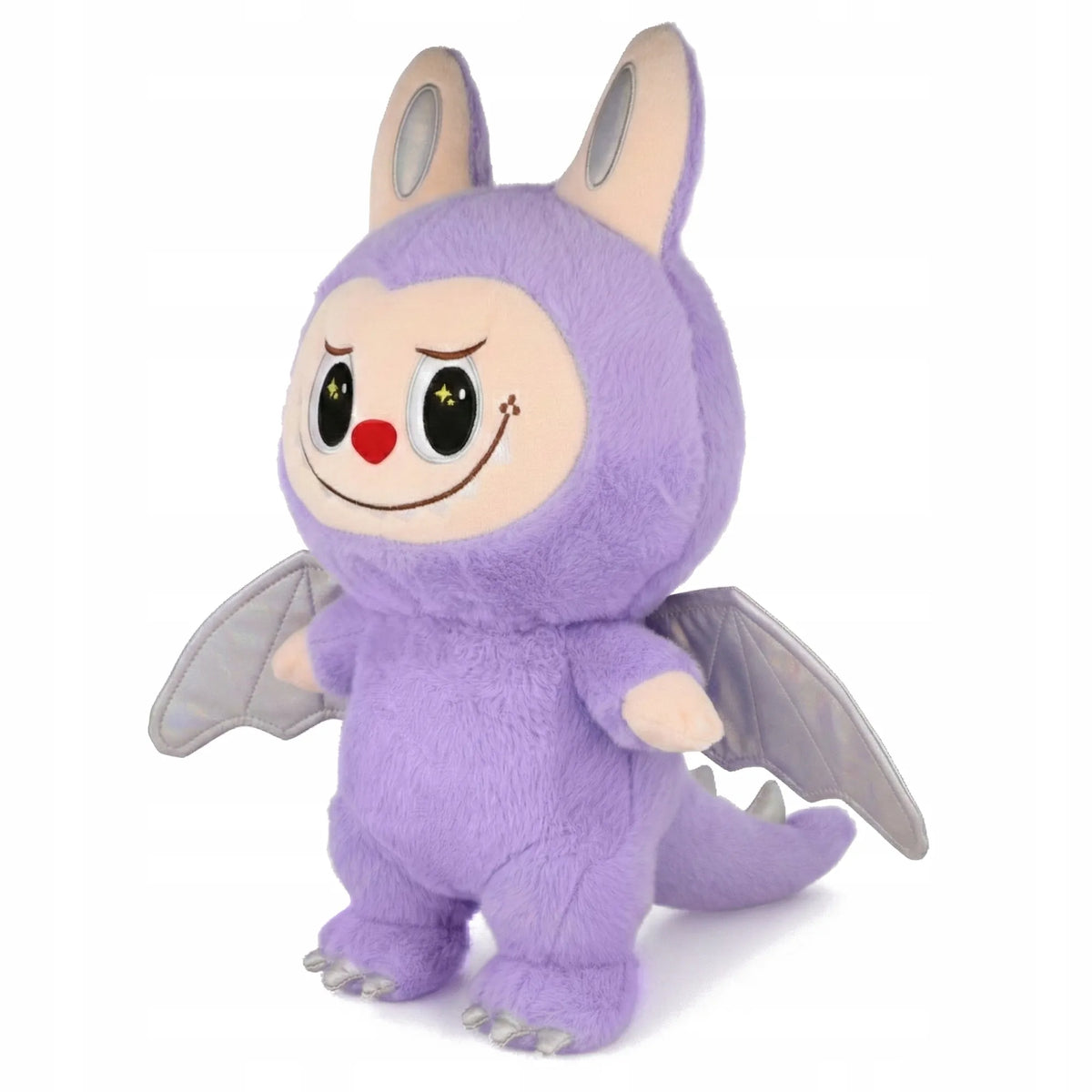 Didelė 45 cm Labubu pliušinė figūrėlė vaikams, violetinė, POP MART