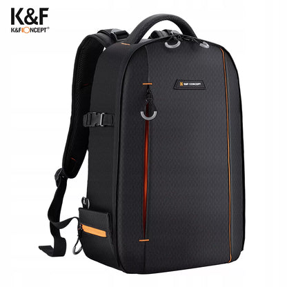 Didelė fotografinė kuprinė fotoaparatui ir nešiojamam kompiuteriui K&F Concept KF13.140
