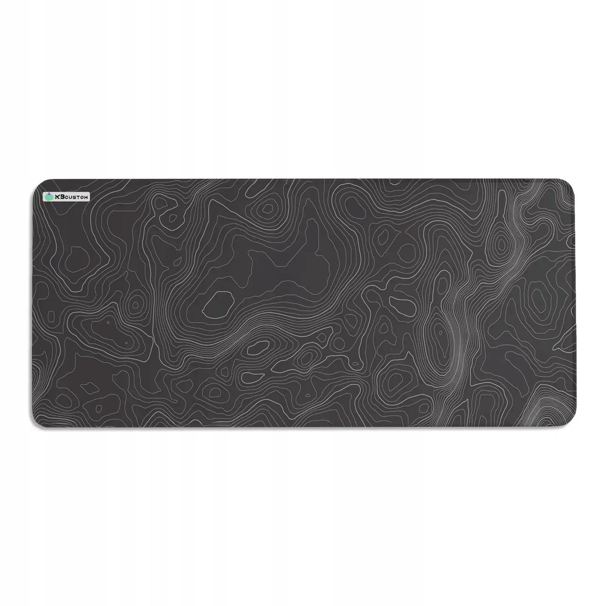 Didelė kompiuterio pelės kilimėlis 90x40 XXXL KBcustom Faza V2 Black
