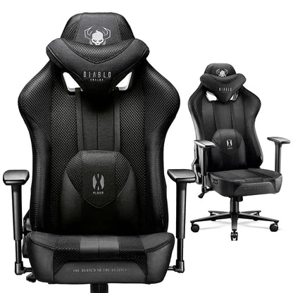 Didelė žaidimų kėdė DIABLO CHAIRS X-Player 2.0 King Size, juoda