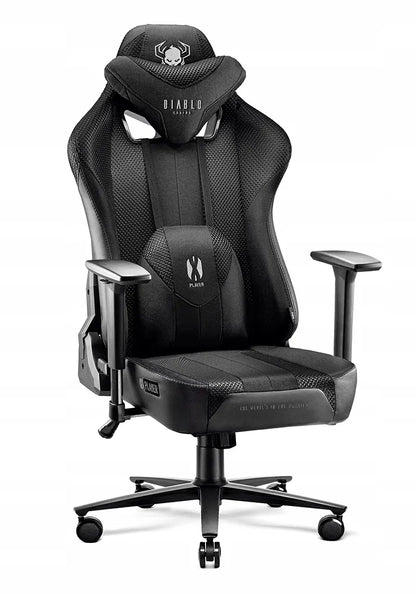 Didelė žaidimų kėdė DIABLO CHAIRS X-Player 2.0 King Size, juoda