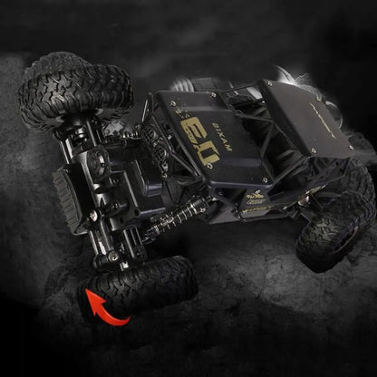 Didelis nuotoliniu būdu valdomas RC automobilis oreNICE, metalinis bekelės modelis, 4x4, 1:16, su pultu