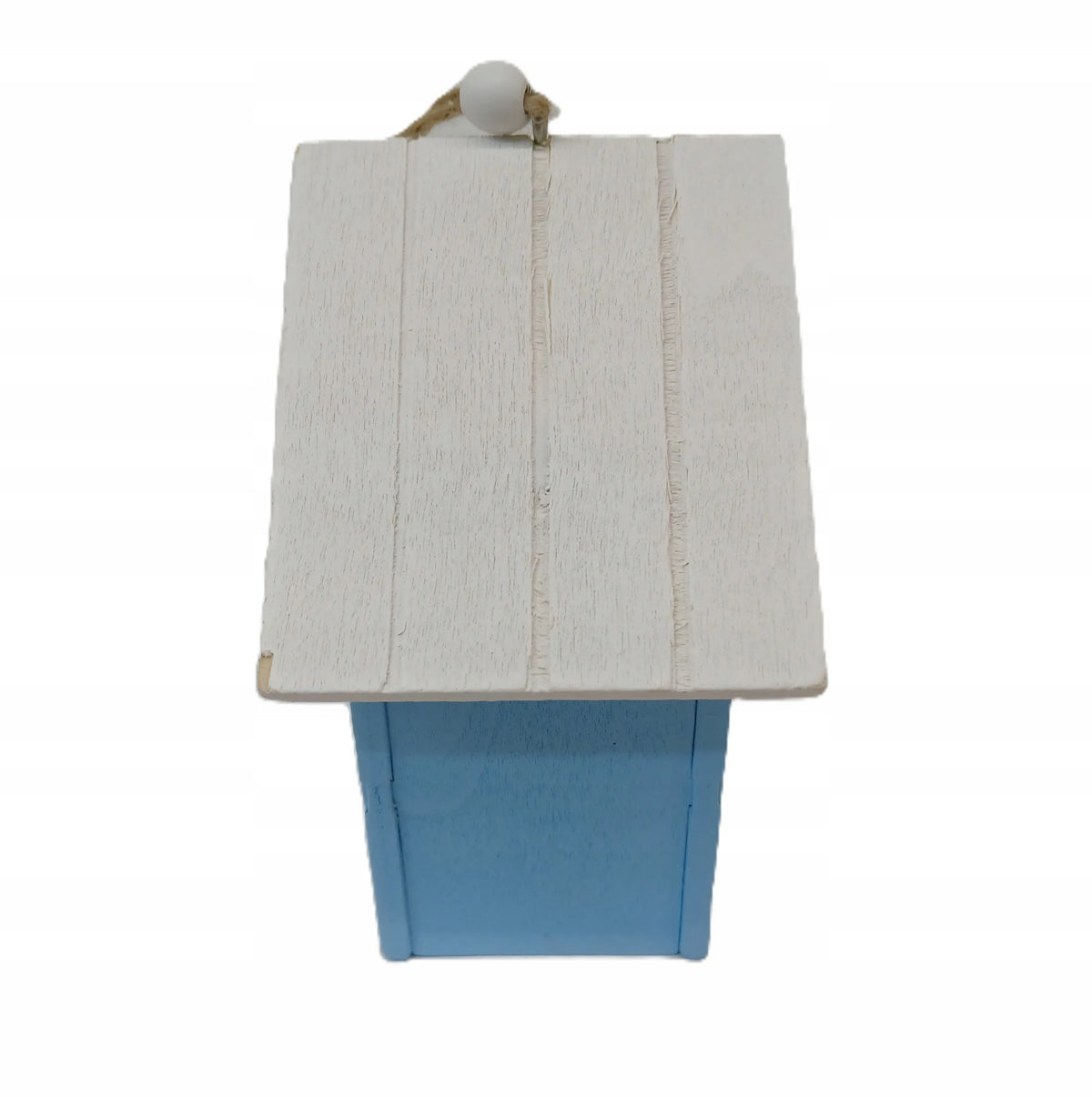 DIDELIS pakabukas paukščių namelis, medinis namelis su 3D tulpėmis 11,5x7 cm