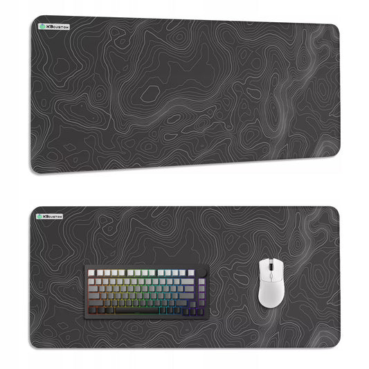 Didelis pelės kilimėlis 90x40 XXXL KBcustom žaidėjams - Faza Black