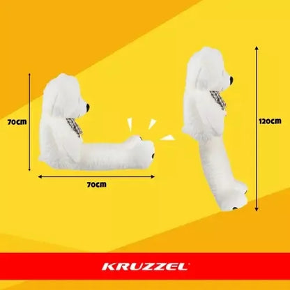 DIDELIS PLIŠINIS MEŠKINAS XXL 140 CM