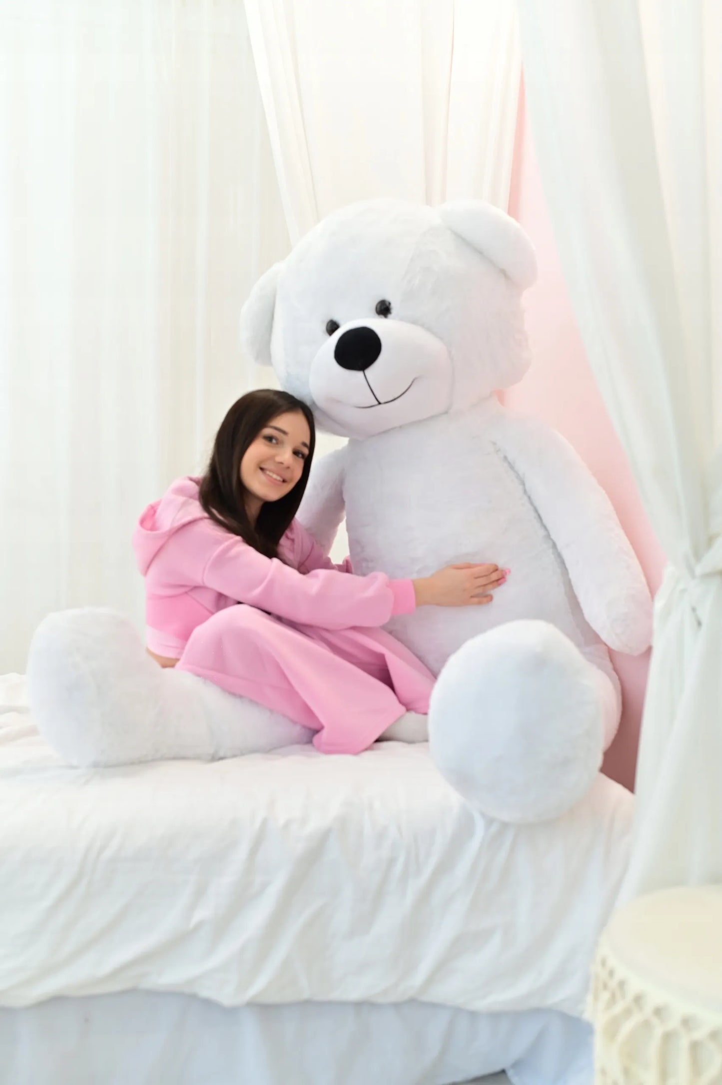 Didelis pliušinis meškiukas 220 cm