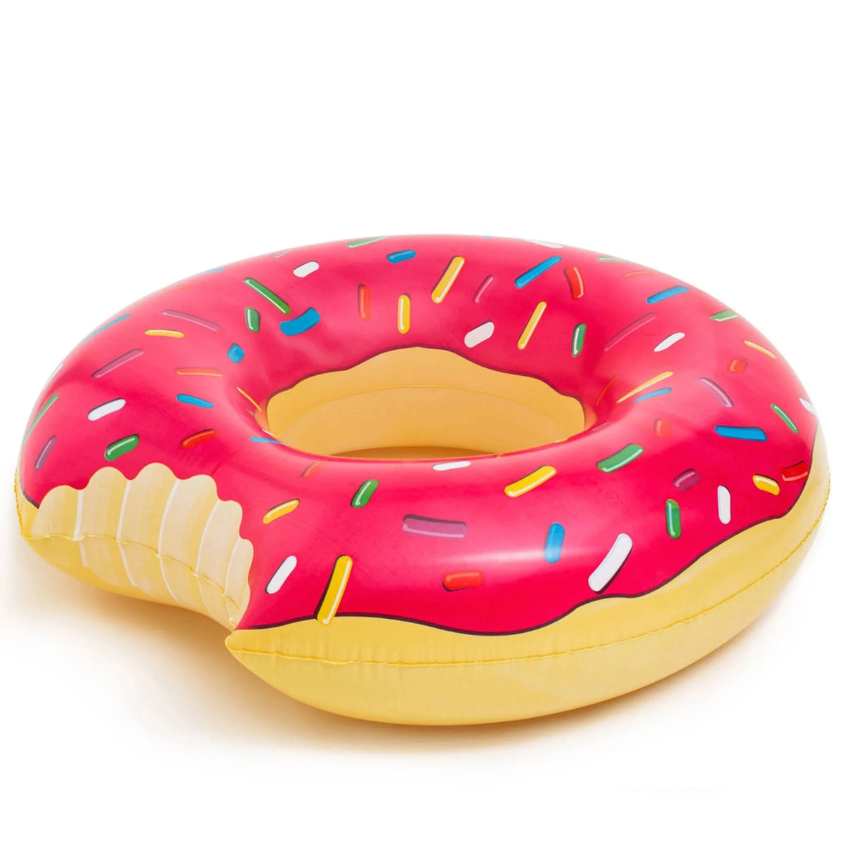 DIDELIS PRIPUCIAMAS DONUT PLŪDURIAVIMO RATAS XXL SPURGOS FORMOS BASENO ČIUŽINYS VAIKAMS