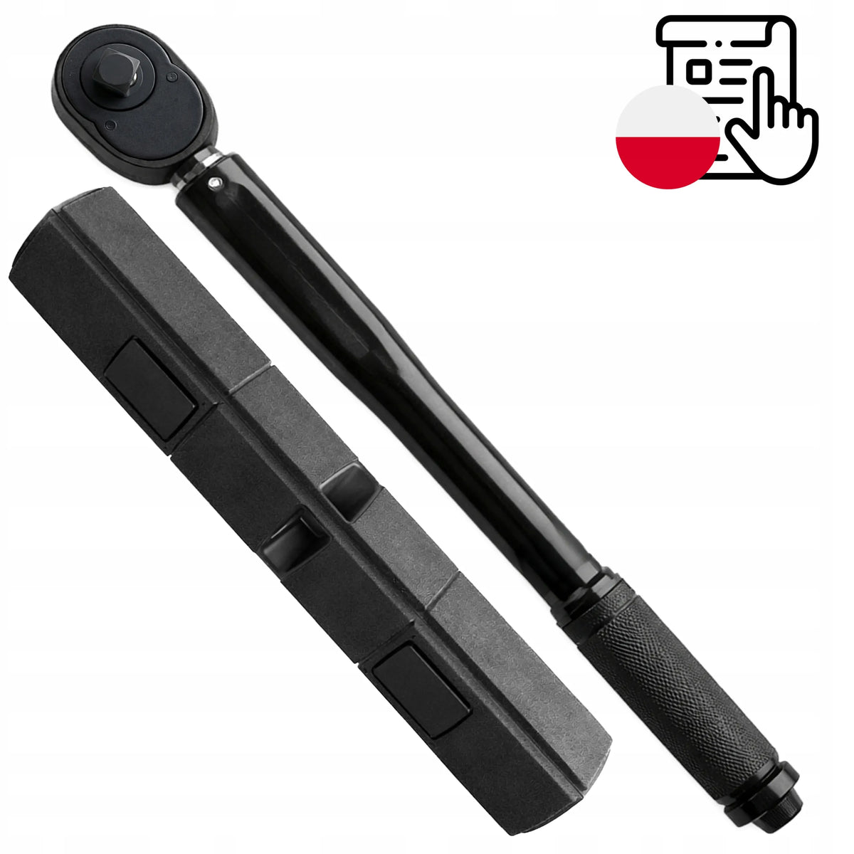 DINAMOMETRINIS RAKTAS 7–112 Nm, SU SKĖTINE GALVUTE, LOCK–UNLOCK BLOKAVIMU, TIKSLUS