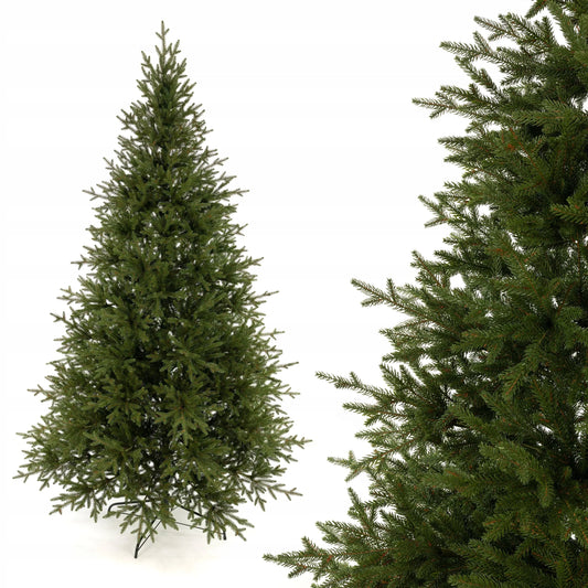 Dirbtinė eglė „Świerk Natura 3D“ – FULL PE PREMIUM, 220 cm, tikroviška, 100 % PE