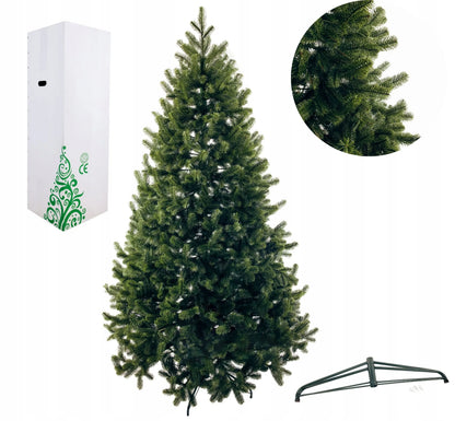 Dirbtinė eglutė 100 % PE silikoninė Kovalivska, 150 cm, žalia, tanki, premium