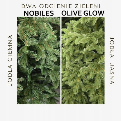 Dirbtinė eglutė „Art-Trans Olive Glow“, 100 % PE, 220 cm, šviesiai žalias kėnis