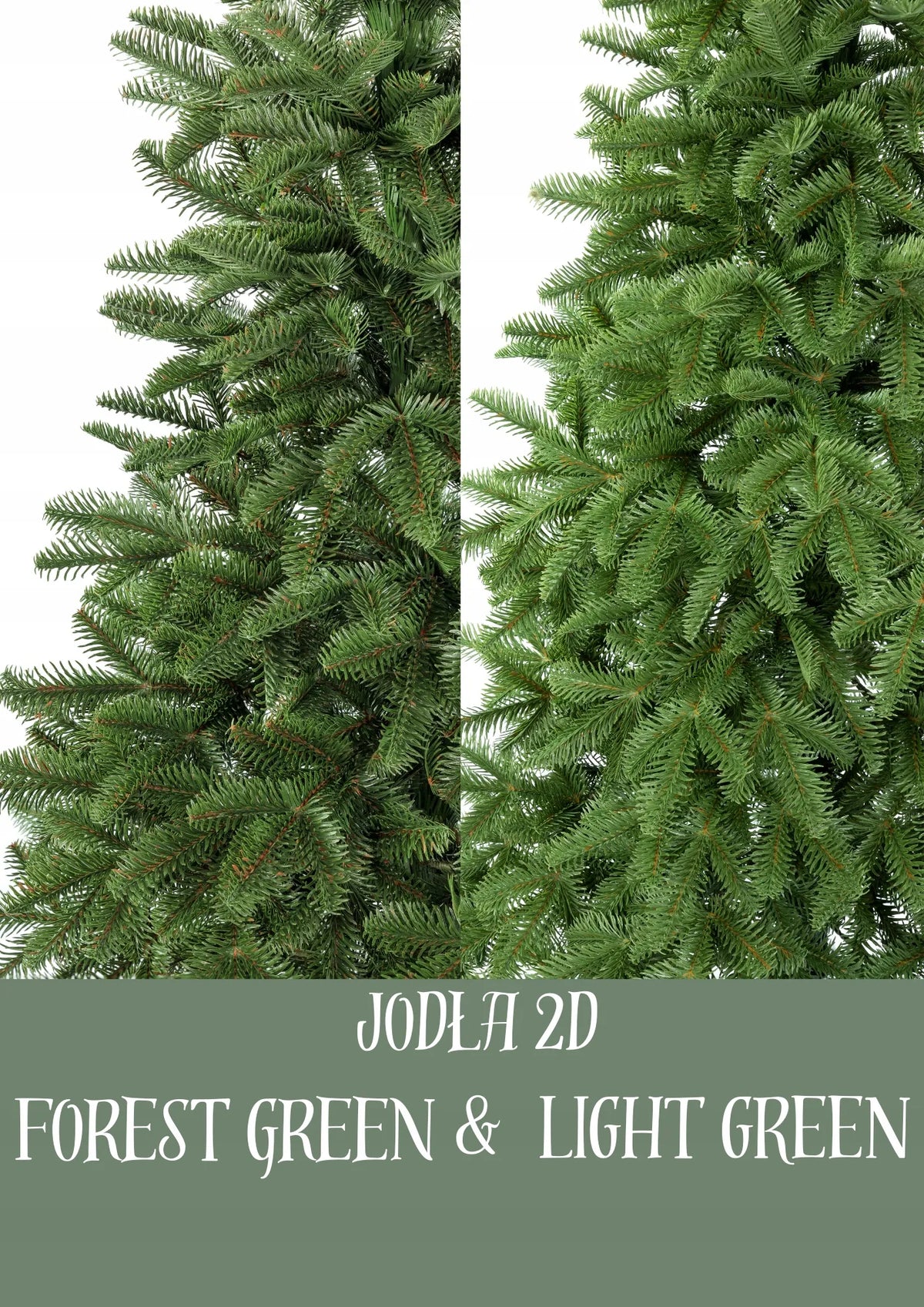 Dirbtinis kėnis Art-Trans NOBILES Forest Green, 2D, 100 % PE, 180 cm