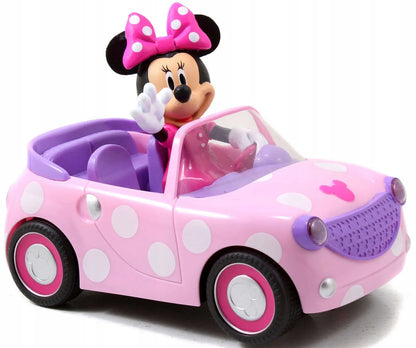 „Disney“ Minnie nuotoliniu būdu valdomas rožinis kabrioletas RC