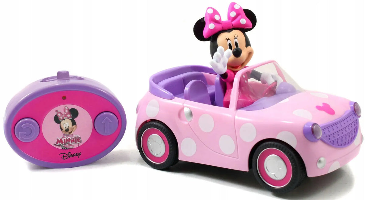 „Disney“ Minnie nuotoliniu būdu valdomas rožinis kabrioletas RC