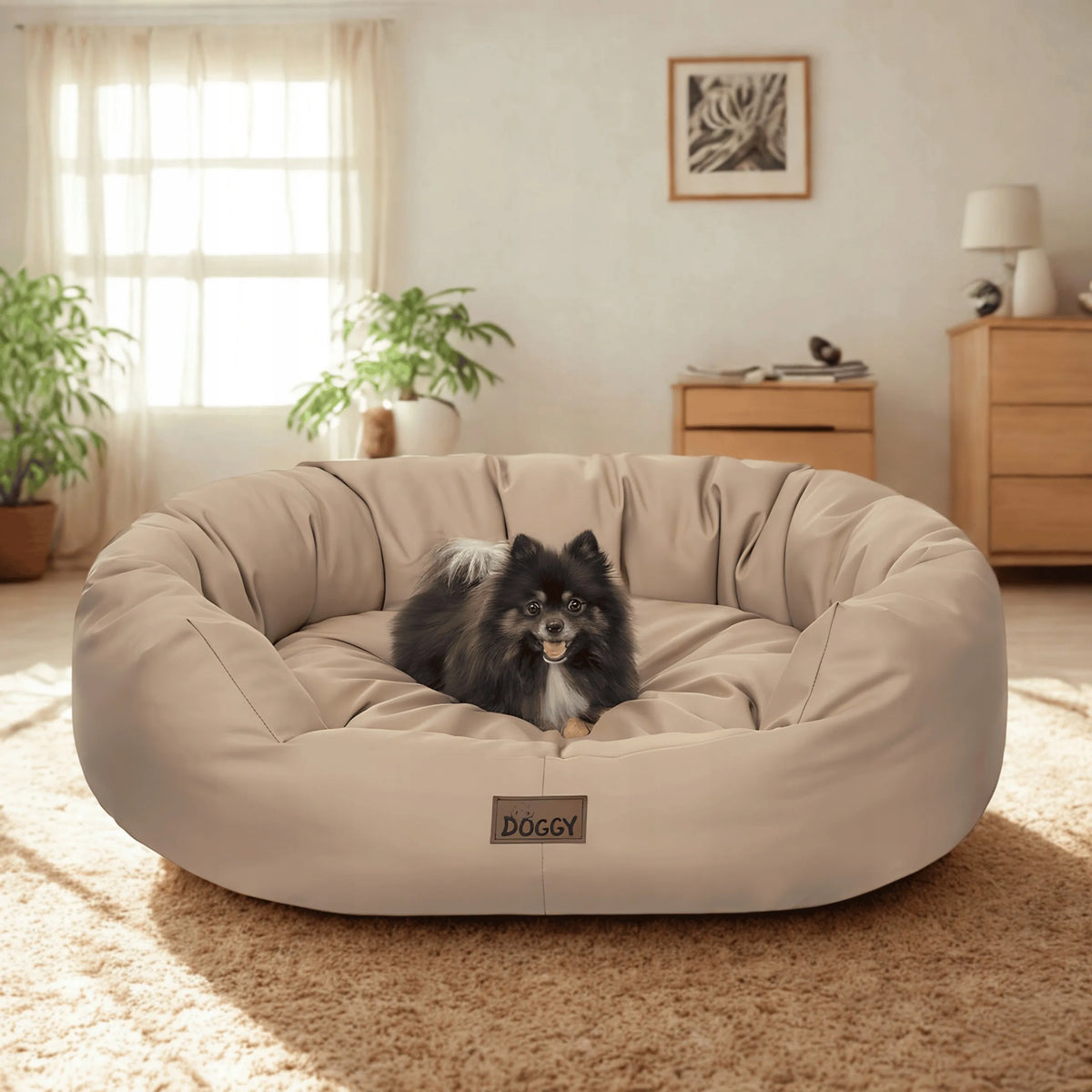 Doggy šuns gultas – guolis mažam šuniui L 75x60 cm – su išimamu čiužiniu