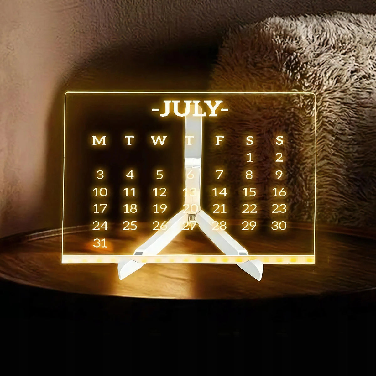 „DoModa“ LED šviečianti piešimo lenta, akrilinė, XXL, 30 × 20 cm