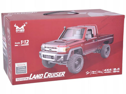 Dovanai Šv. Mikalojaus proga: nuotoliniu būdu valdomas „Toyota Land Cruiser“ RC automobilis