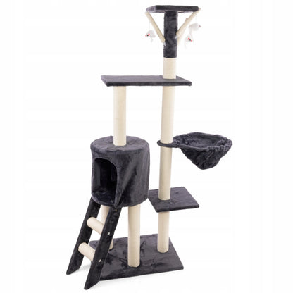 Draskyklė katei 138 cm, tamsiai pilka, WERDANO PETS