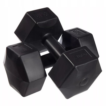 DrFit hanteliai pratimams 2 vnt. x 6 kg rinkinys