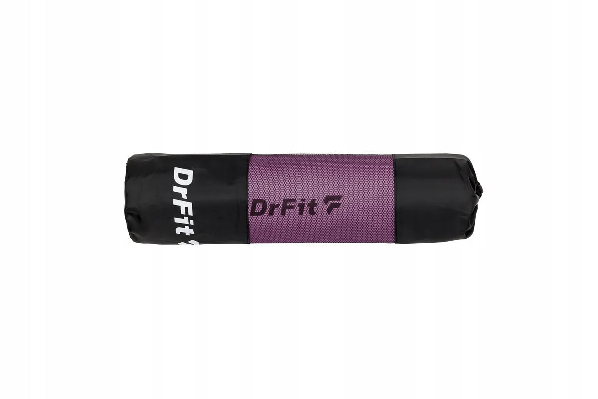 DrFit TPE jogos, fitneso ir pilateso kilimėlis su dėklu, patvarus