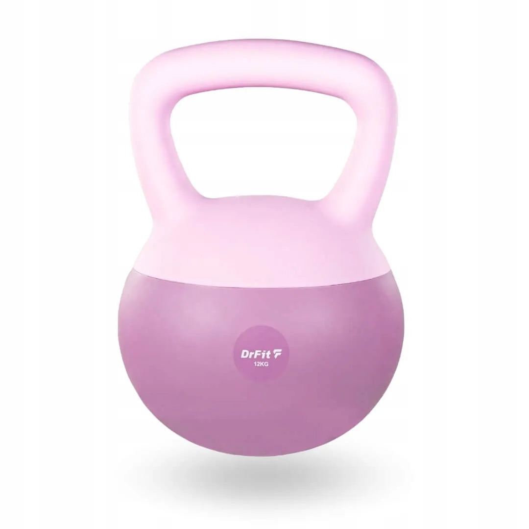 „DrFit“ violetinis kettlebell, 10 kg