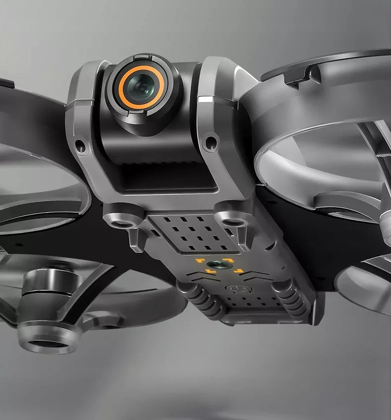 Dron S156+ su LCD valdikliu, 2 kameromis, bešepetėliniu varikliu, 145g, WIFI, 3 x baterijos