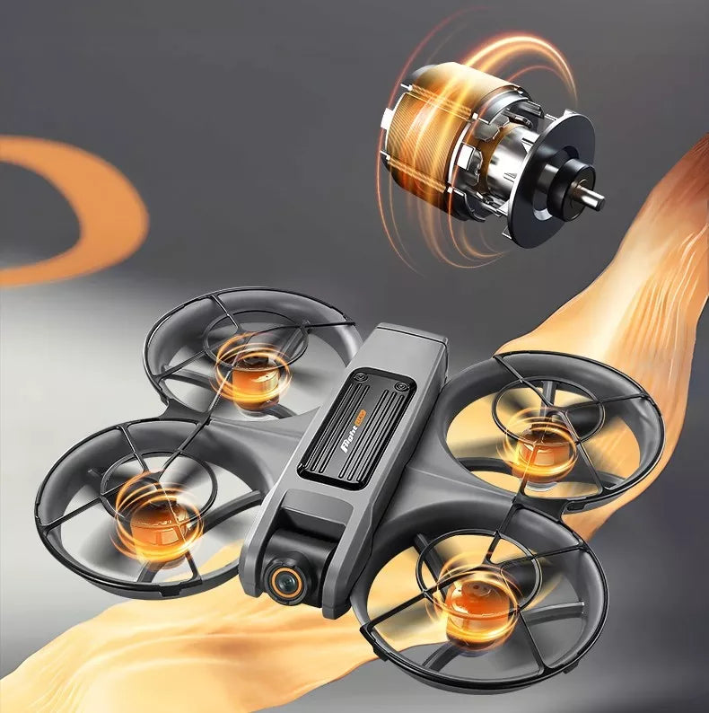 Dron S156+ su LCD valdikliu, 2 kameromis, bešepetėliniu varikliu, 145g, WIFI, 3 x baterijos