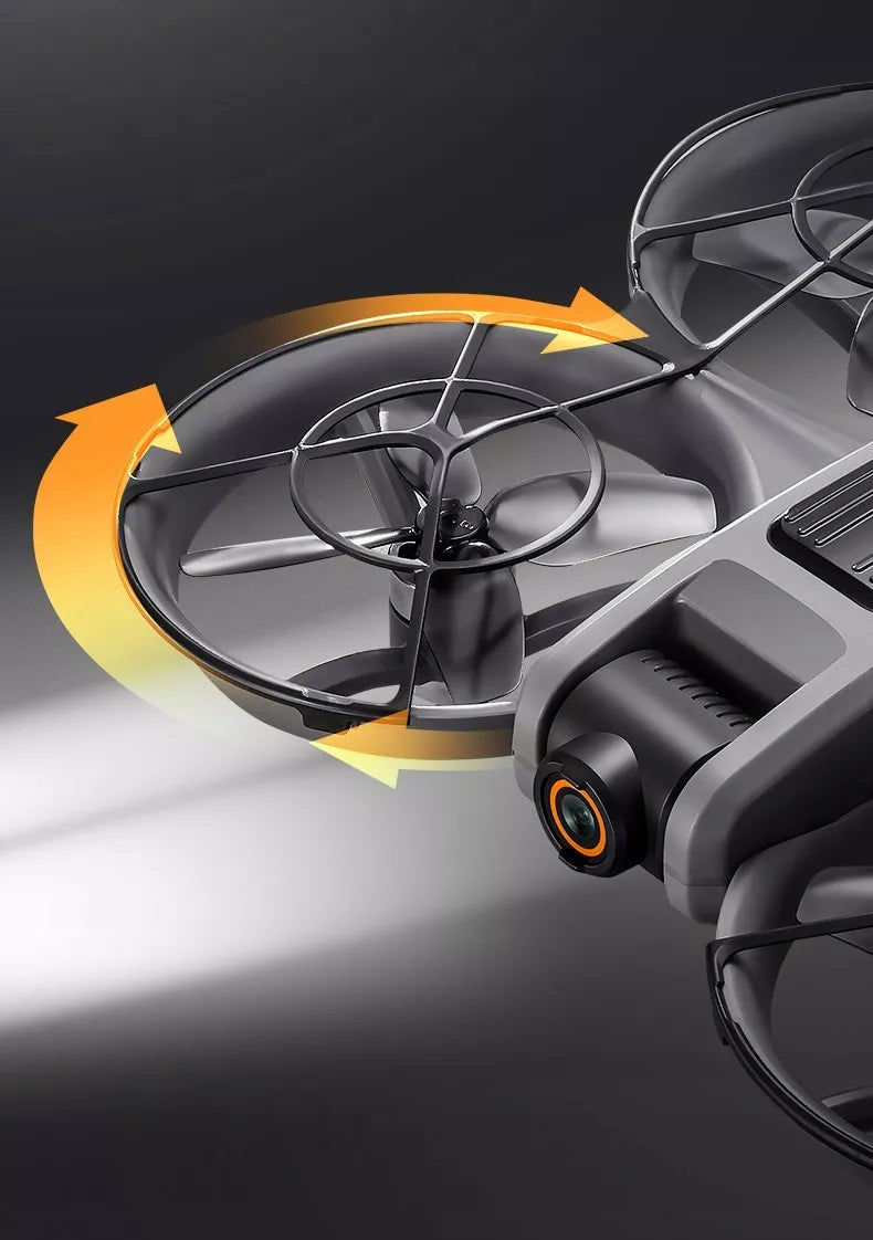 Dron S156+ su LCD valdikliu, 2 kameromis, bešepetėliniu varikliu, 145g, WIFI, 3 x baterijos
