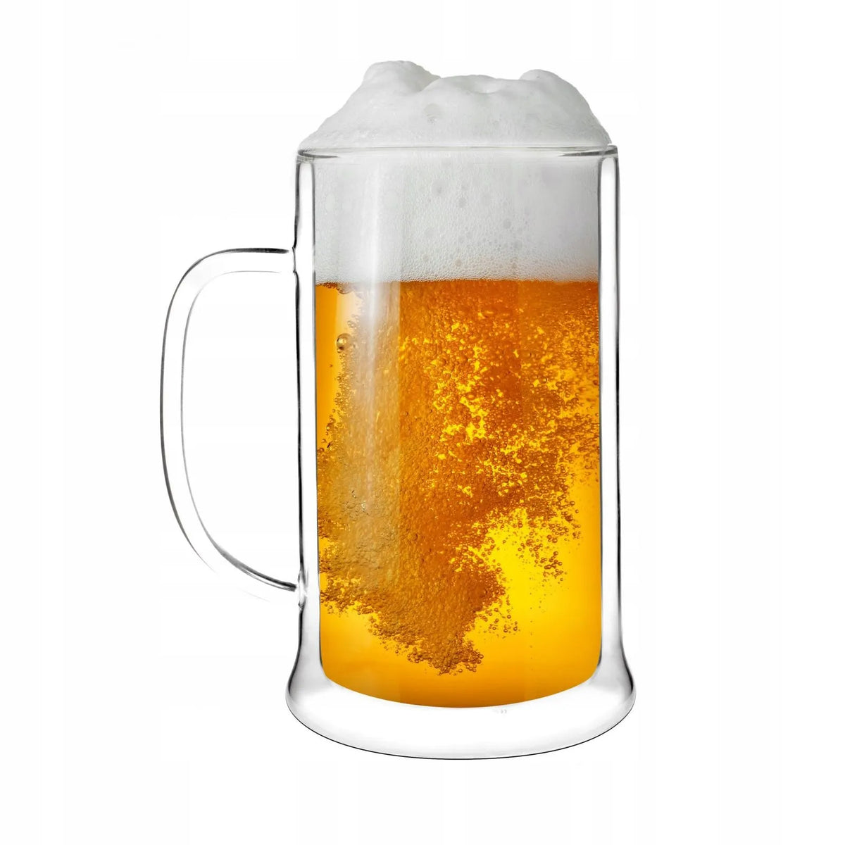 Dvigubų sienelių alaus bokalas AMO 500 ml