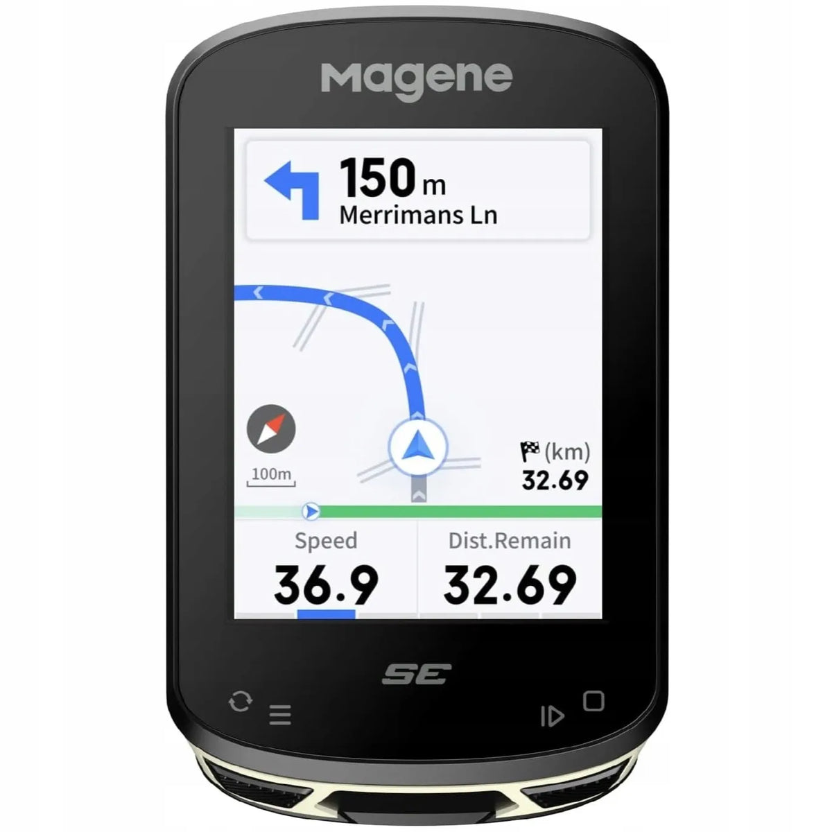 Dviračio kompiuteris GPS „WiFi Bluetooth 5.0 ANT+ MAGENE C506 SE“