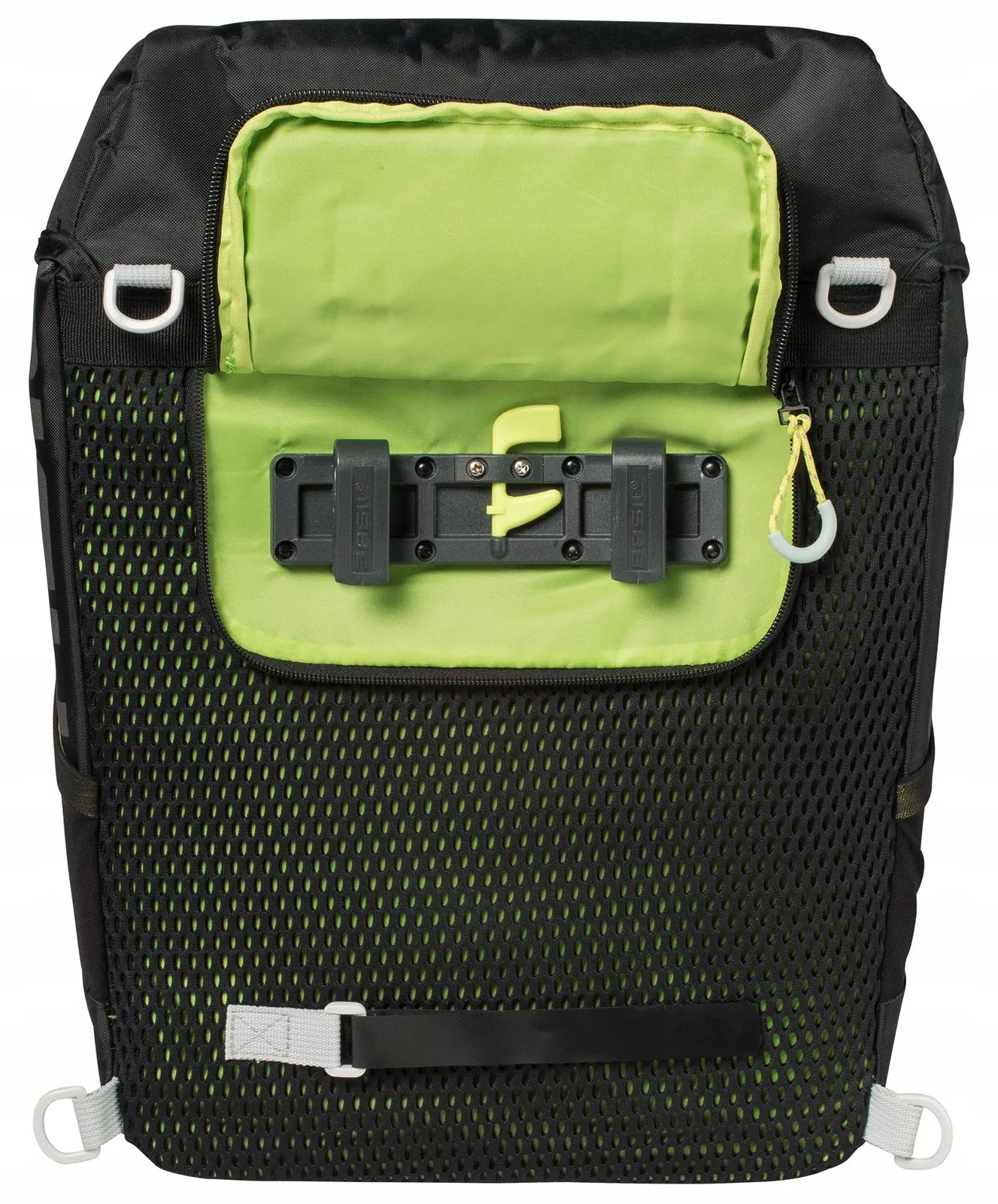 Dviračio krepšys kuprinė Basil Miles Daypack 17L vienpusis krepšys juodas