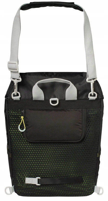 Dviračio krepšys kuprinė Basil Miles Daypack 17L vienpusis krepšys juodas