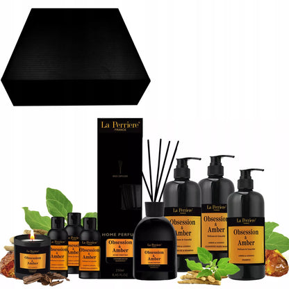 KOSMETIKOS RINKINYS DOVANA KREPŠELIS + AROMATAS + ŽVAKĖ DIFUZORIUS ŽELĖ ŠAMPŪNAS