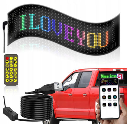 Automobilinė LED juosta „Velnio akys“ sunkvežimiui TIR