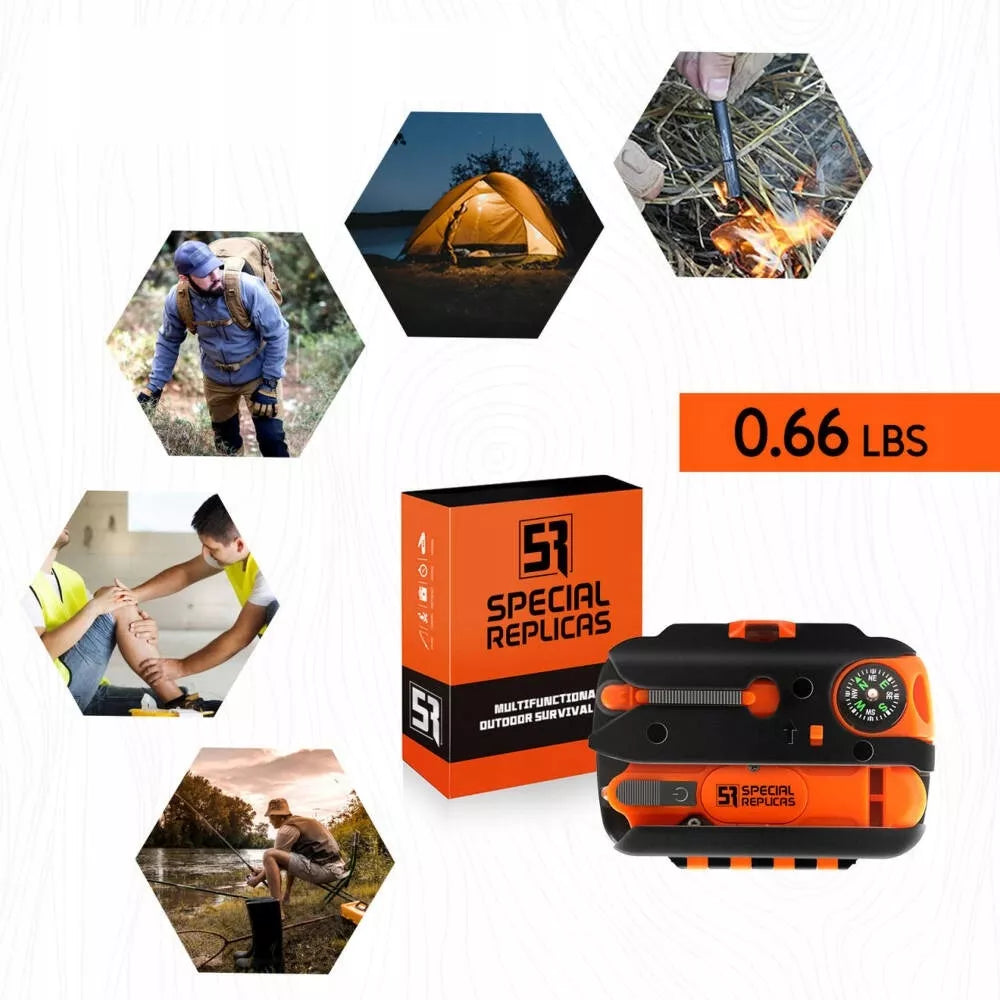 Išlikimo rinkinys Multitool Survival 27in1