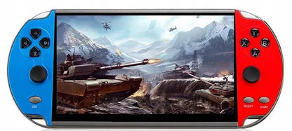 Nešiojama žaidimų konsolė X12 RETRO su daugybe žaidimų 5.1 ekrano meniu vaikams
