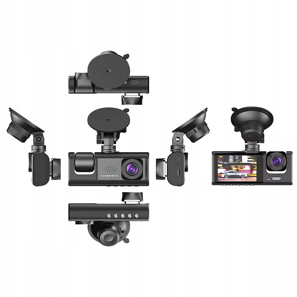 Automobilinė kamera VIDEOREGISTRATORIUS FULL HD TAKSI/UBER/BOLT