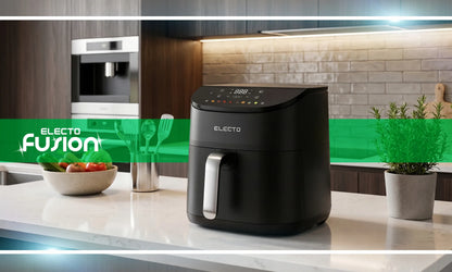 Electo CRUNCHIE orkaitė su karšto oro cirkuliacija 5 l, 1500 W, 8 programos, juoda