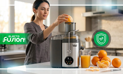 Electo elektrinė sulčiaspaudė vaisiams ir daržovėms, 1500 W, su minkštimo atskyrimu