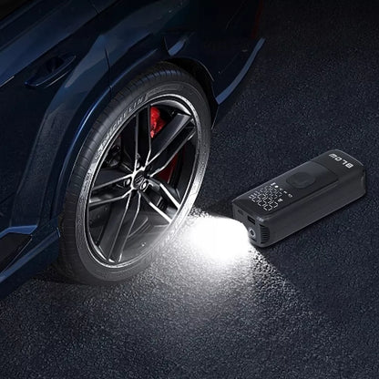 Elektrinė dviračio pompa, automobilinis kompresorius, oro pūstuvas 8000mAh