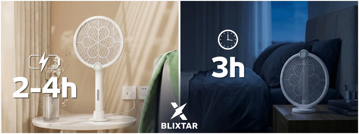 Elektrinė musgaudė nuo uodų ir vabzdžių, 2 viename LED spąstai