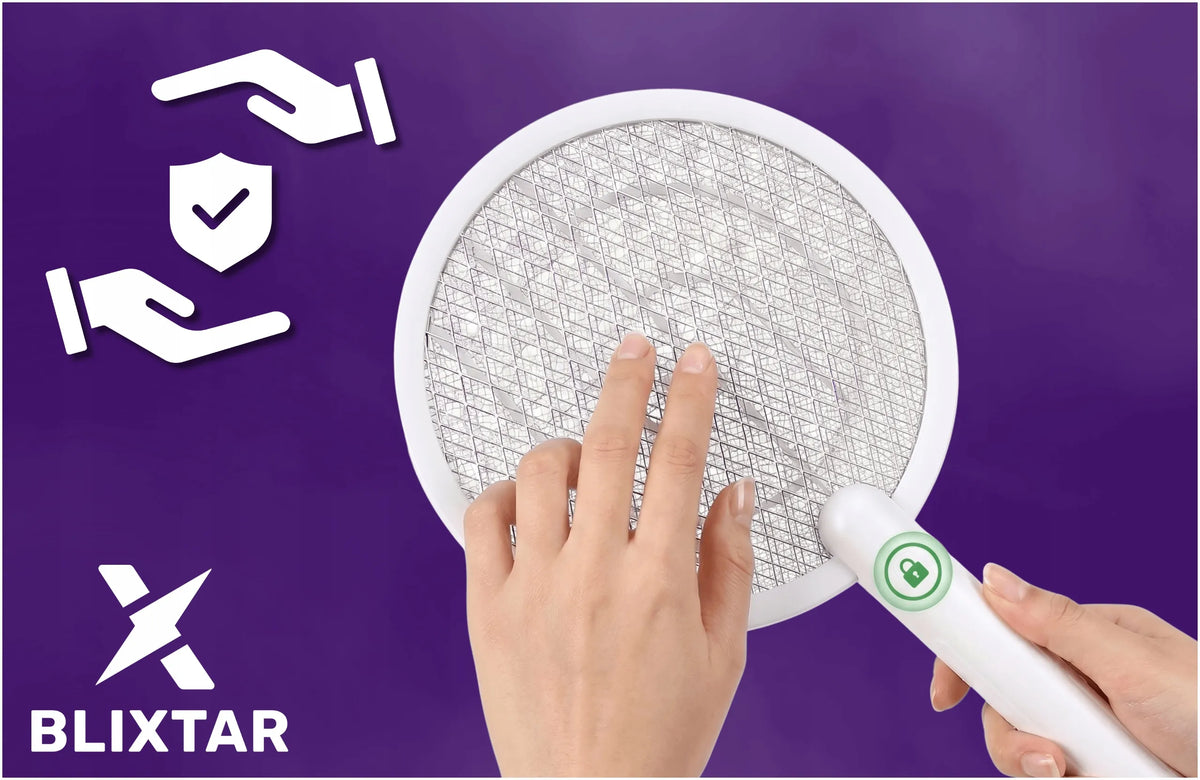 Elektrinė musgaudė nuo uodų ir vabzdžių, 2 viename LED spąstai