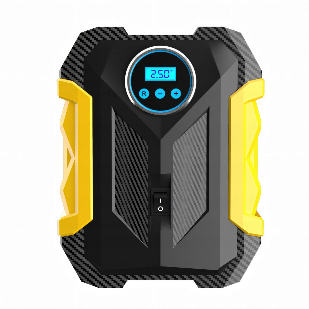 Elektrinė pompa automobiliui, kompresorius padangoms 12V LCD LED