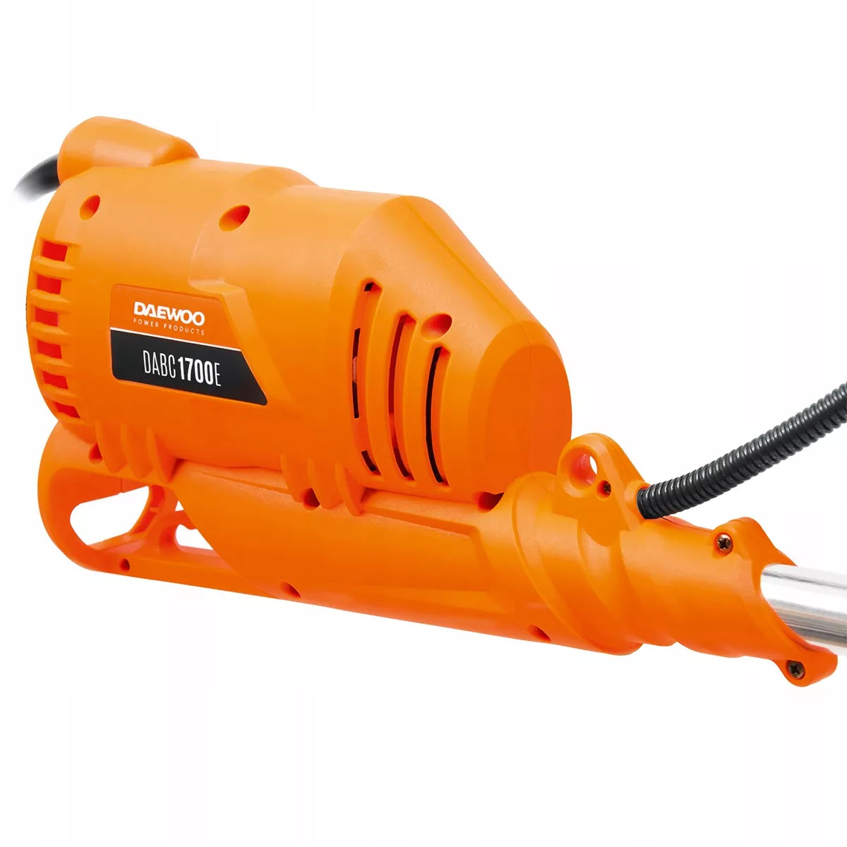Elektrinė žoliapjovė trimeris DAEWOO DABC 1750E, galvutė, trišakis peilis, pjovimo diskas