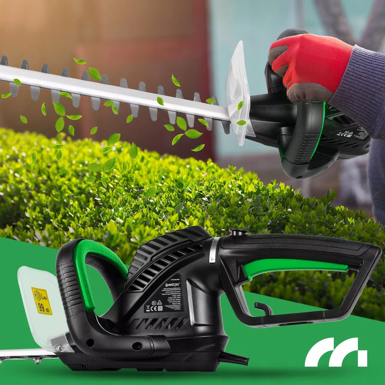 Elektrinės gyvatvorių žirklės Maltec MasterHedge-PRO620W 1800W 61cm