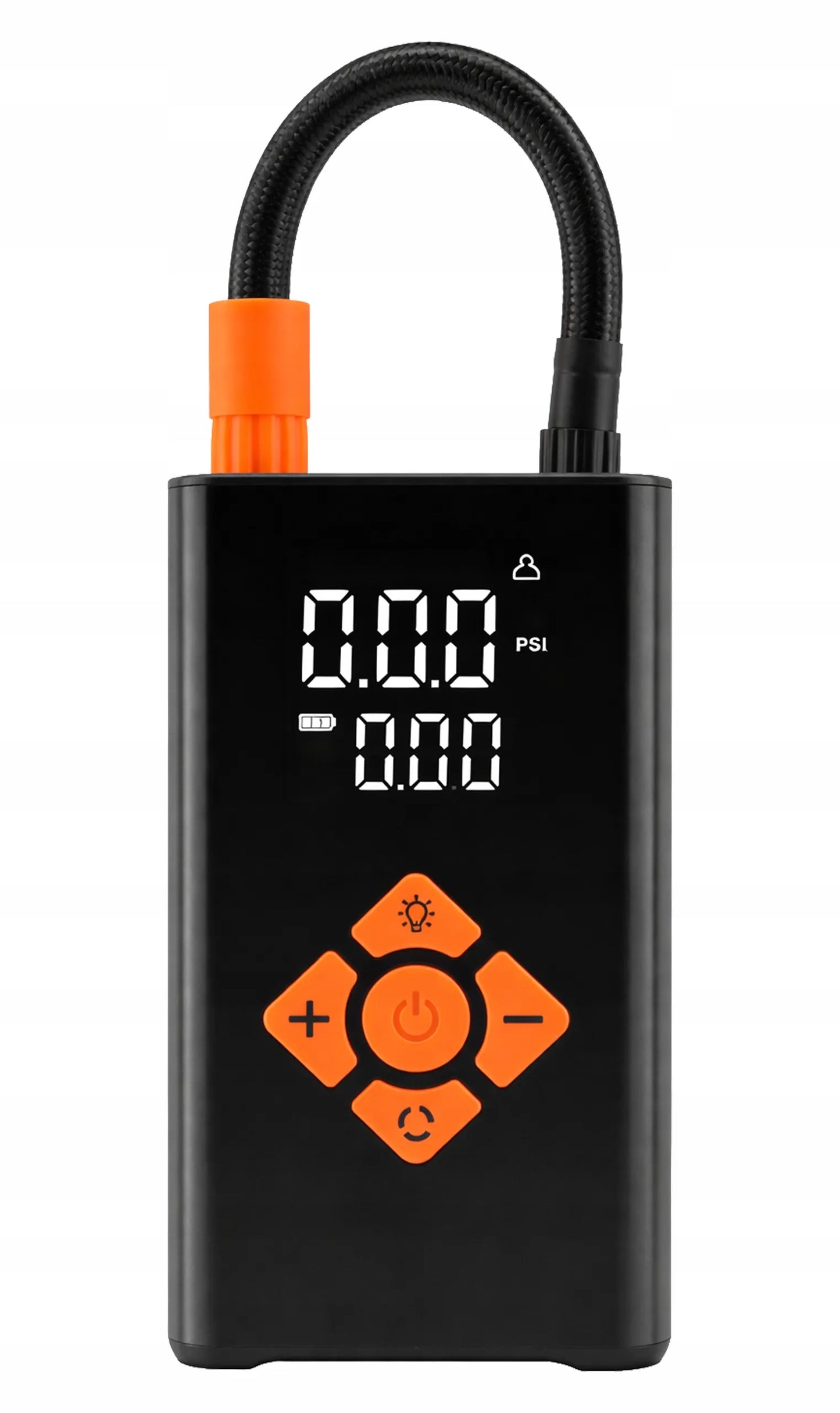Elektrinis kompresorius BLOW 60W, 5000 mAh – nešiojama pompa automobiliui ir dviračiui