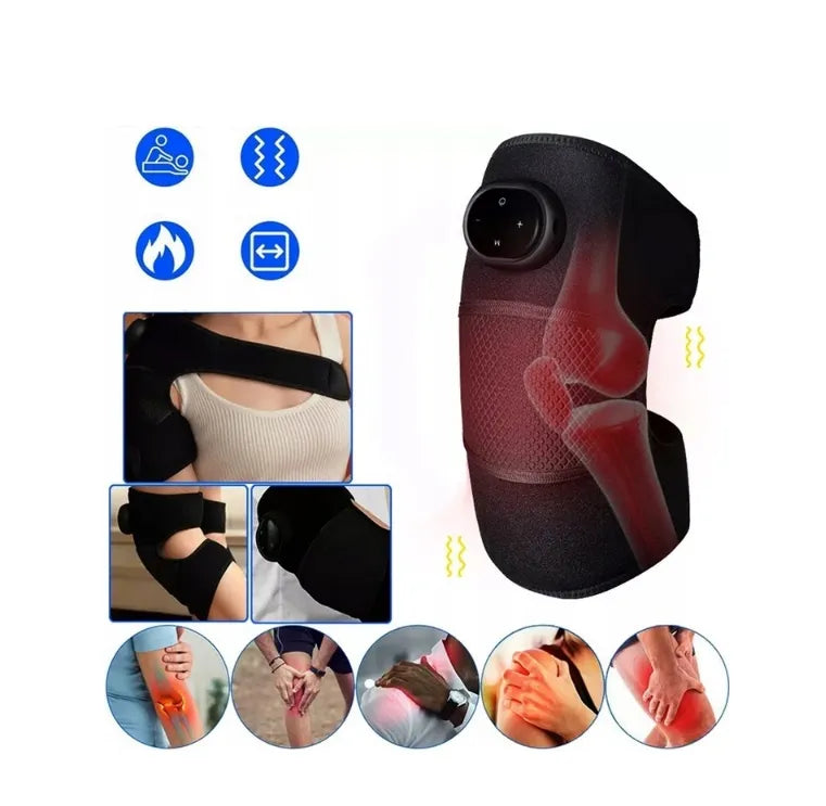 Elektrinis masažuoklis keliui, alkūnei ir pečiui – šildymas ir komfortas